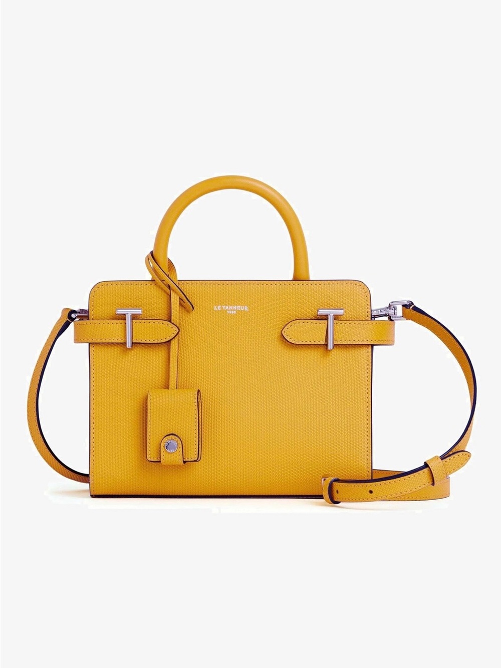 New without box Le Tanneur Emilie in vibrant mustard yellow